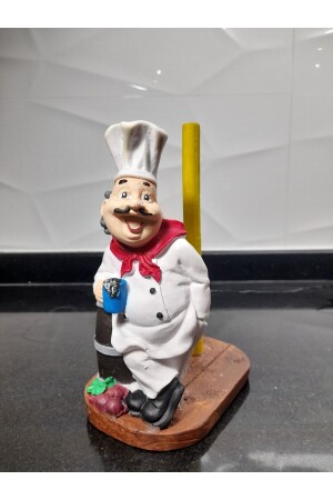 مكنز - مصنع يدوي مطبخ حامل منشفة ورقية - حامل منشفة - حامل منشفة ورقية - حامل منشفة مطبخ - تصميم 1010440012 - TÜRKÜ HEDİYELİK