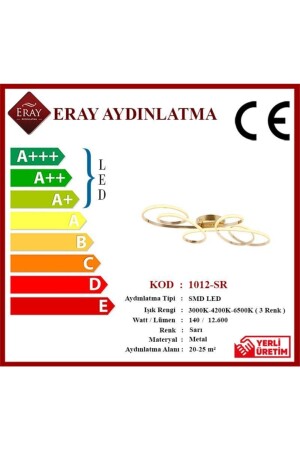 1012-sr Sarı Led Avize 1012-SR - 6