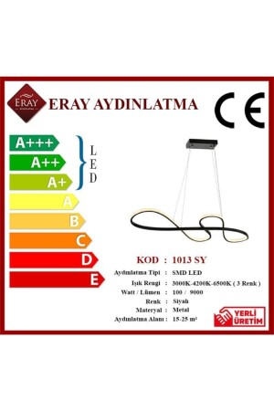 1013 Siyah Led Avize 1013 SY - 4