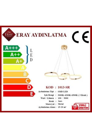 1013-sr Sarı Led Avize 1013-SR - 8