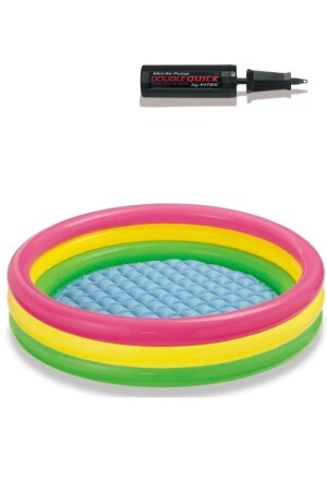 10195 Sunclub 150x40 cm 4-Ring-Pool und Pumpe - 1