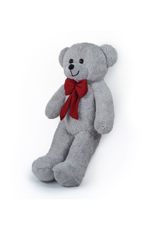 102 cm großer Teddybär mit Fliege (100 % lokal), braun - 3