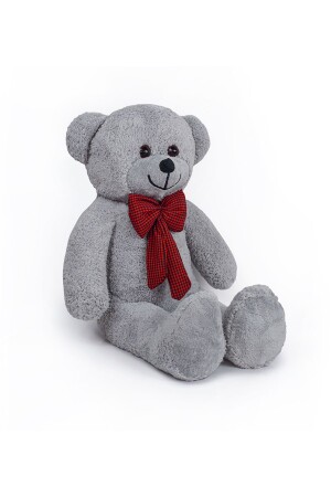 102 cm großer Teddybär mit Fliege (100 % lokal), braun - 4