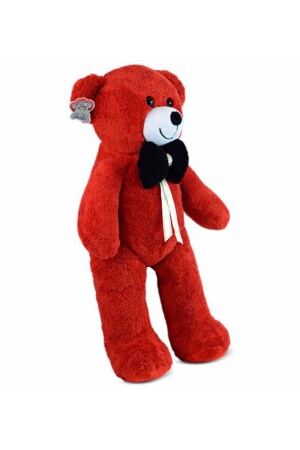 102 cm großer Teddybär mit Fliege (100 % lokal), braun - 4