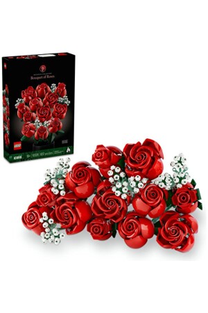 مـنـزـ® آيـونز بوكيت الورد 10328 - مجموعة بناء لـ18 سنة فصـل (822 قطعة) - Lego