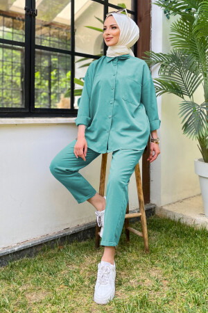 10563-Mint Tunika-Hose - 2