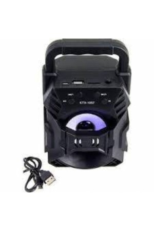 1057 Mini tragbare Musik-Player-Box mit FM-Radio Soundbombe mit Bluetooth gold1057 - 3