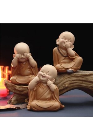 (منز) لم أر، لم أسمع، لم أعرف 10*8 سم - Hdaksesuar