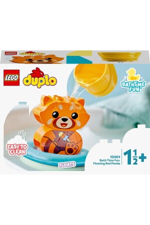 10964 ® Duplo® Banyo Zamanı Eğlencesi: Yüzen Kırmızı Panda, 5 Parça, +1,5 Yaş RS-L-10964 - 3