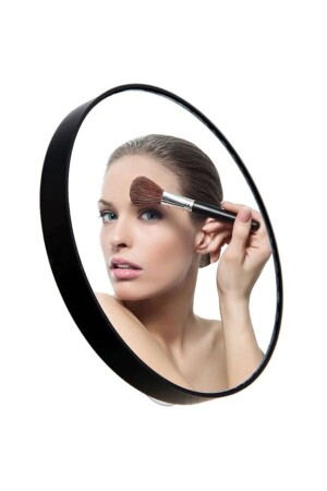 10x Büyüteçli Vantuzlu Pratik Kullanışlı Makyaj Lens Traş Aynası - 3
