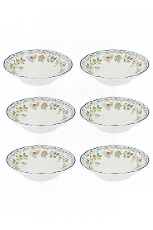 م.ن.ز-ربيع ريتا صلصة الشاي الفارسية 11 سم 6 قطع 03CBT - Bonna Porselen