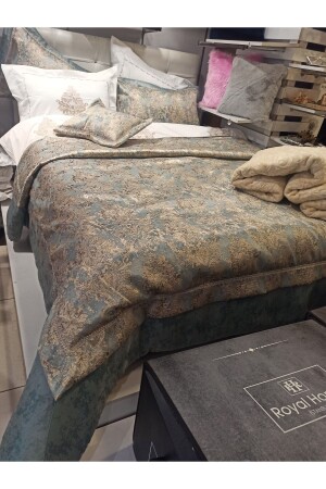 (منز) - (رويال هوم روزماري) 11 قطعة (داوري) مجموعة (داوري) - ŞENER HOME