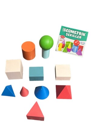 11-teiliges pädagogisches Mathematik-Set mit geometrischen Formen für Grundschule und Vorschule - 6