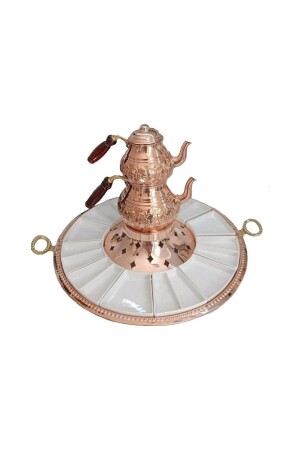 م.ن.ز-مصنع صبغ النحاس طاولة الشاي طاولة الفطور البورتسلان طاولة النحاس طاولة الشاي مطبخ 11 - WAFRA