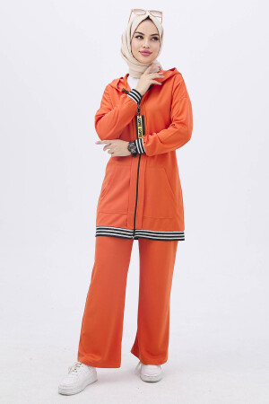 11021-Orange Tunika-Hose - 3