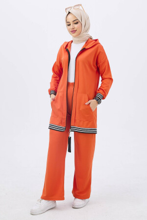 11021-Orange Tunika-Hose - 4