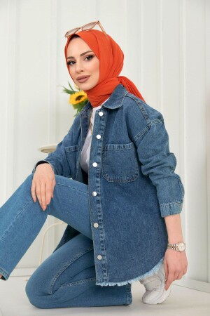 11394-BLAU Jeanshemd - 1