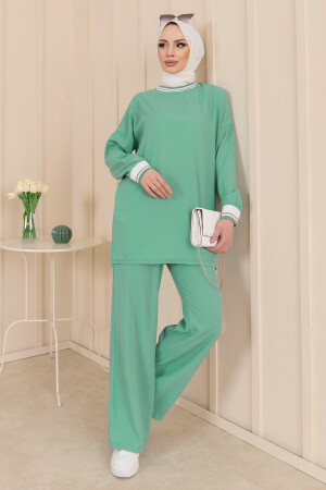 11402-MINT Tunik Pantolon - 1