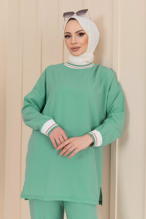 11402-MINT Tunik Pantolon - 2