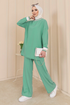 11402-MINT Tunik Pantolon - 3