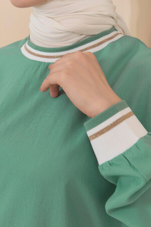 11402-MINT Tunik Pantolon - 5