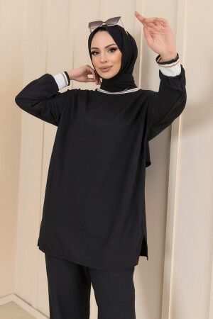 11402-SIYAH Tunik Pantolon - 4