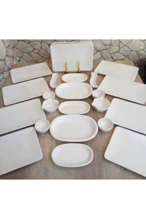 مجموعة من المنتجات المخصصة للفطور من 12 شخص 25 قطعة مربع 100254 كرون - Bera