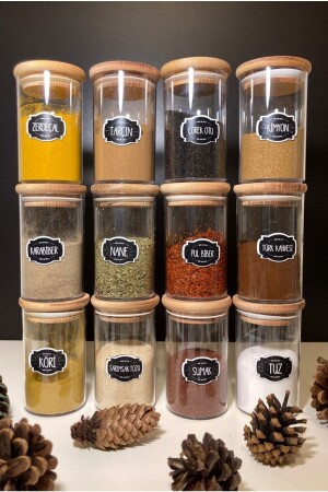 مجموعة من 12 قمامة من الخيزران والزجاج المسموم 250 مل من صناديق العطور 080818020900050 - Pembelia Life