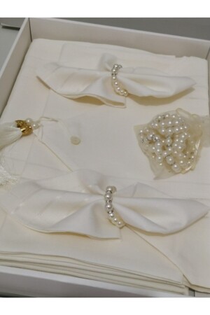 مكنز كولبر طلاء مائدة مجموعة كريم 12 شخص 26 قطعة كريم مربع - Zeynoçeyiz