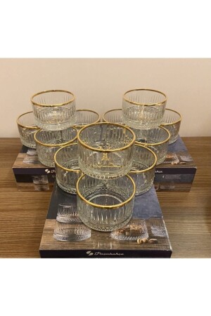 (منز) الذهب (إيليسيا بول) 12 قطعة (إيفس32398 - Paşabahçe