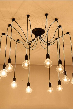 منز-سرايدر شاندليير 12-قطعة شاندليير عصري شاندليير غرفة المعيشة شاندليير 5697452 - Tuğra Tedarik