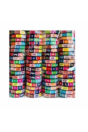 12 Adet Matematik Işlem Küpü Eğitici Zeka Küpü - Bibizde