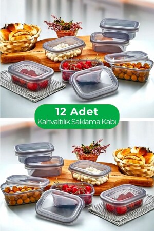 مجموعة حاويات تخزين الغداء من 12 DVT21 - WEYNE