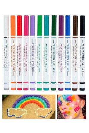 12-Farben-Stift-Eyeliner-Set - 3