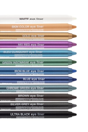 12-farbiges Neon-Öl-Augenstift-Set TIKATTİ506 - 1