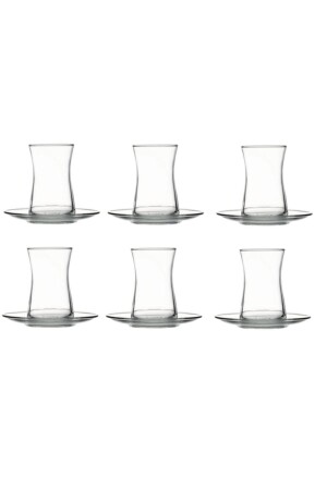 مجموعة من أكياس الشاي من حقيبة السديل - 12 قطعة. مجموعة الشاي Fma55515 Fma99910 029oa 030oa 42361-1 - Paşabahçe