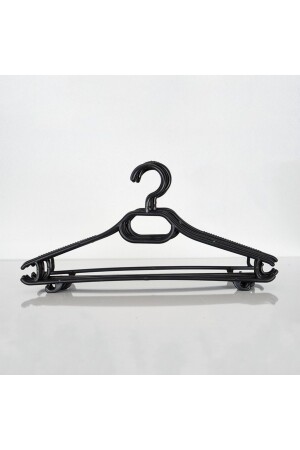 مادة من البلاستيك المُصَلَّقَة السوداء 12 قطعة - ملابس مُصَلَّقَة - بنطلون - ثوب - ملابس ملابس - Kukohomes