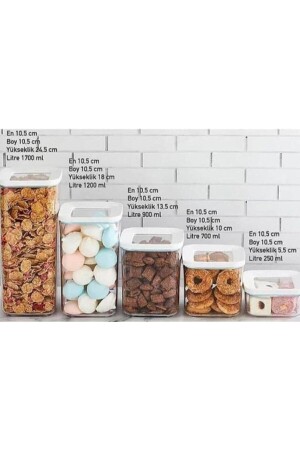 12 Li Super Set 1200 ml. Vakuum-Aufbewahrungsbehälter 12pcs_set_vp184_idea_kmpy_1200 - 5