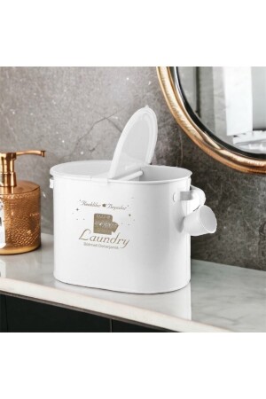 صندوق منفذ من المعدات من المكونين من المكونين مع غطاء بلاستيكي ومقياس 12 لتر قدرة Lr011 TWELVE (ليتر) صندوق منفذ - Laundry