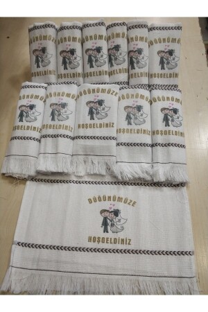 منز الزفاف منشفة سيارة منشفة حزمة منشفة 12 حزمة nykdugun55 - NYK HOME