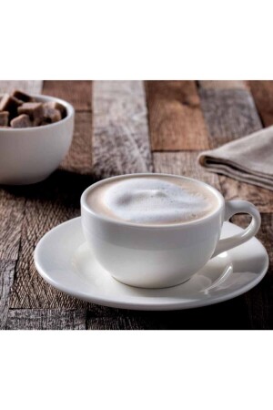 MNZ-12 قطع ريتا كافي فن كوب قهوة 230cc كابوتشينو - Latte 61000TRF1 - Bonna Porselen
