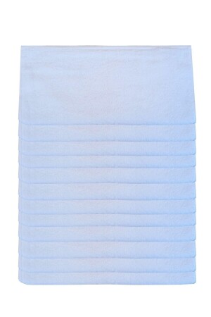 12 Stück Hotel-Handtuch, 100 % Baumwolle, Weiß, 50 x 90 cm, MH00894 - 1