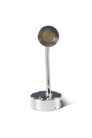 12/24 V Touch-Leselampe, beweglicher Kopf, dimmbares zweifarbiges Licht mit USB-Anschluss, Wohnwagen, Boot, RVX0006 - REVEX