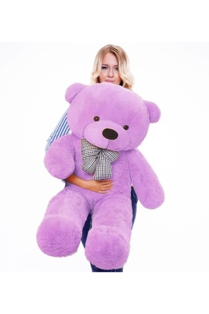 120 cm großer weißer Teddybär mit Fliege (100 % lokal) TYC00371516849 - 1