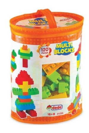 120 Parça Multi Blok Lego Hayal Gücü Geliştiren Eğitici Oyuncak DDO-00002 - 3