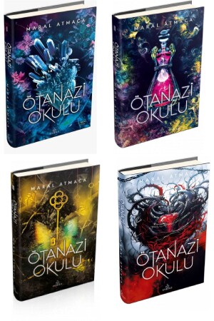 مدرسة (منز) - (إيثانازيا) (1-2-3-4) مجموعة من 4 - Ephesus Yayınları