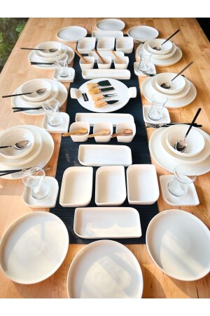 مـنـزـ مودرن سـمـيل 125 قطعة عشاء و إفطار مجموعة 12 شخص 03 - CASA DE BELLA