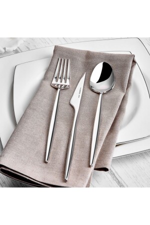 مجموعة من المعدات المعدنية المعدنية 1296 84 قطعة - Karaca