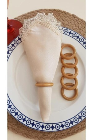 MNZ-12 - قطعة عتيقة الخشب الخاتم الخاتم الخاتم حامل الخاتم الخاتم هدية الخاتم الخاتم - Flea Market