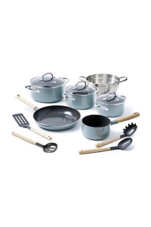 مـنـز مـاي فـلور 13 قطعة أدوات الطهي مـاي 1444 - Greenpan